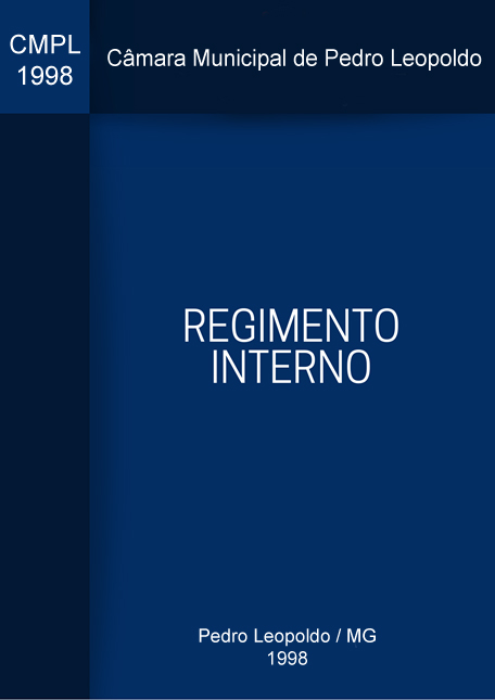 Capa Regimento Interno CMPL