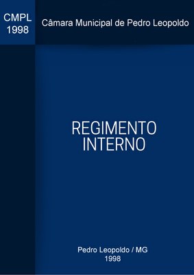 Capa Regimento Interno CMPL