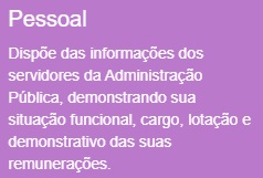 Transparência - Pessoal