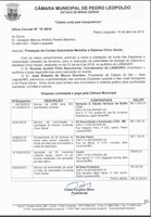Câmara divulga gastos com Medalha e Diploma Chico Xavier