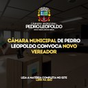 Câmara Municipal de Pedro Leopoldo convoca novo vereador Câmara Municipal de Pedro Leopoldo convoca novo vereador