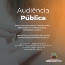 Campanha do "Dezembro Laranja" será pauta de audiência pública Campanha do "Dezembro Laranja" será pauta de audiência pública