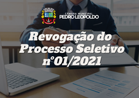 CMPL informa a todos sobre a revogação do processo seletivo número 01/2021