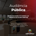Emenda ao Projeto do Plano Diretor será pauta de Audiência Emenda ao Projeto do Plano Diretor será pauta de Audiência