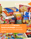 Iniciativa na Câmara busca proteger alunos da fome fora do período letivo