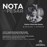 Nota de Pesar
