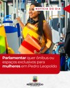 Parlamentar quer ônibus ou espaços exclusivos para mulheres em Pedro Leopoldo