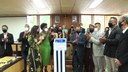 Presidente da Casa fala sobre a inauguração e sobre a alegria em poder tirar esse projeto do papel. Presidente da Casa fala sobre a inauguração e sobre a alegria em poder tirar esse projeto do papel.
