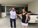 Presidente da CMPL cede o espaço do Sesi para Escola Alice Lobato