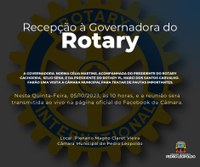 Recepção à Governadora do Rotary: Diálogo sobre Pautas Relevantes para a Comunidade