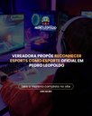 Vereadora propõe reconhecer eSports como esporte oficial em Pedro Leopoldo