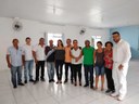 Vereadores discutem temas relevantes com a Secretaria de Educação Vereadores discutem temas relevantes com a Secretaria de Educação