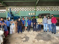 Vereadores fazem a visita a sede da  ASCAPEL
